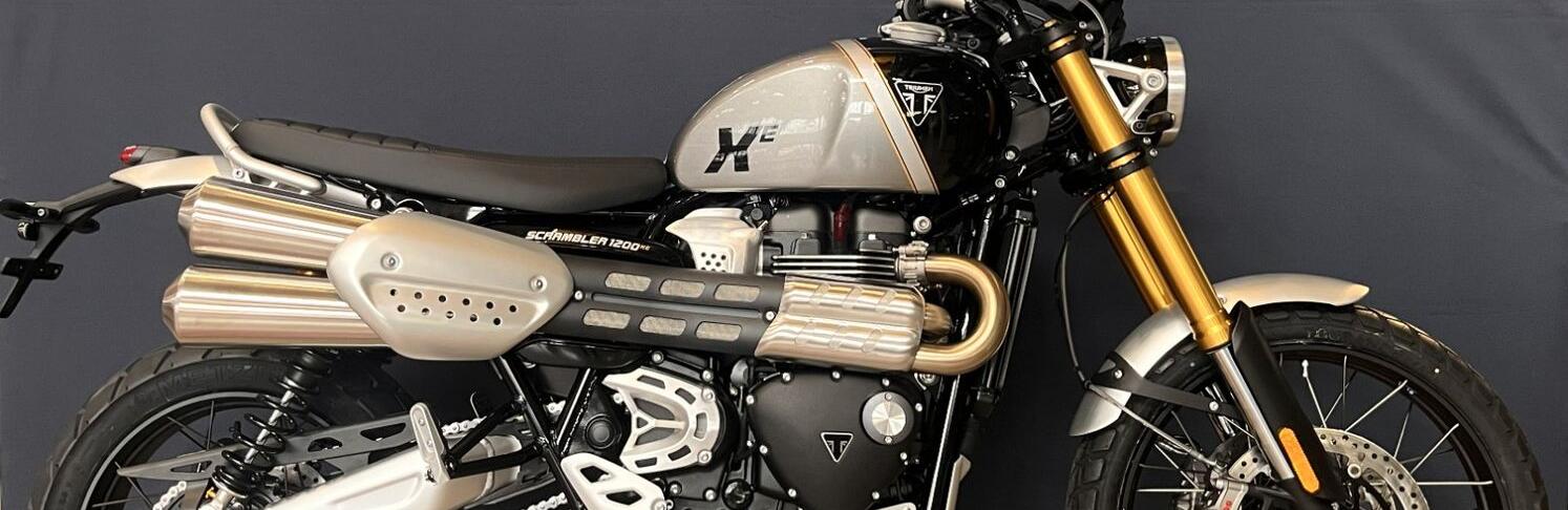 Scrambler 1200 XE Silver Ice / Phantom Black