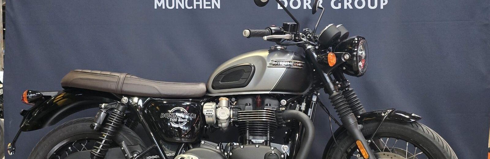 Bonneville T120 Black | mit sehr viel Zubeh&ouml;r!