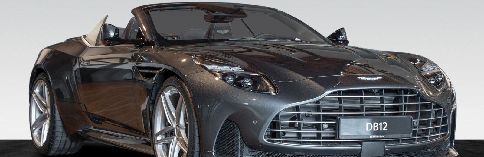 DB12 Volante | Chocolate Interior | Xenon Grey