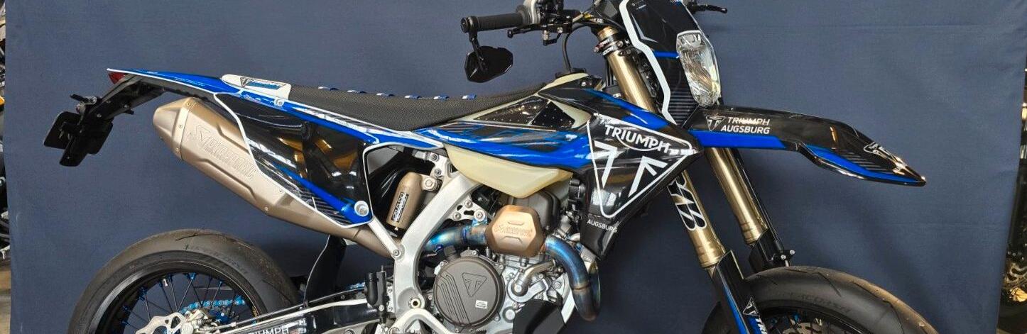 TF 450 E Supermoto Komplettumbau! Einzelst&uuml;ck!