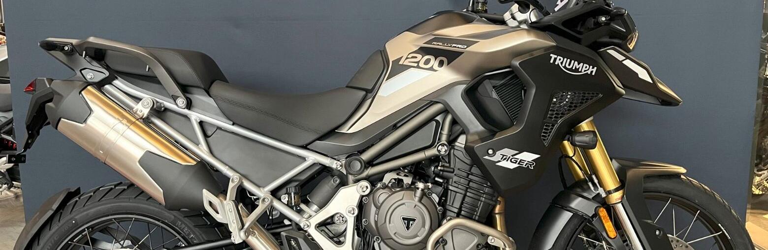 Tiger 1200 Rally Pro in Matt Sandstorm!