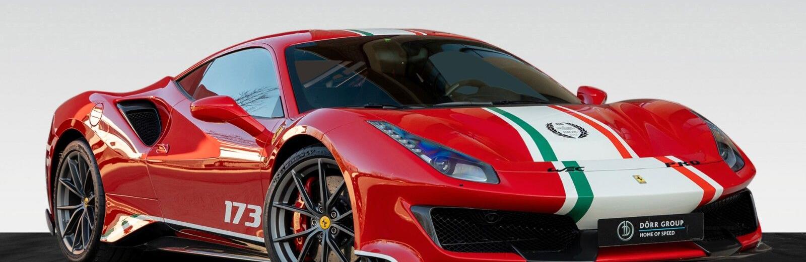 488 Pista Piloti | TAILORMADE  | Carbon Seats