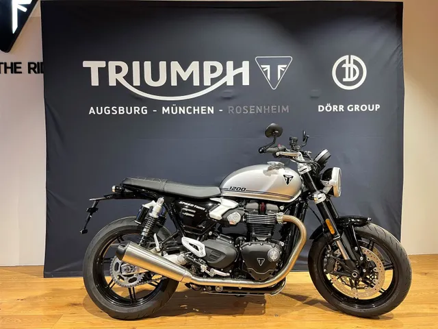 Speed Twin 1200 Viel Zubeh&ouml;r, erst 50km
