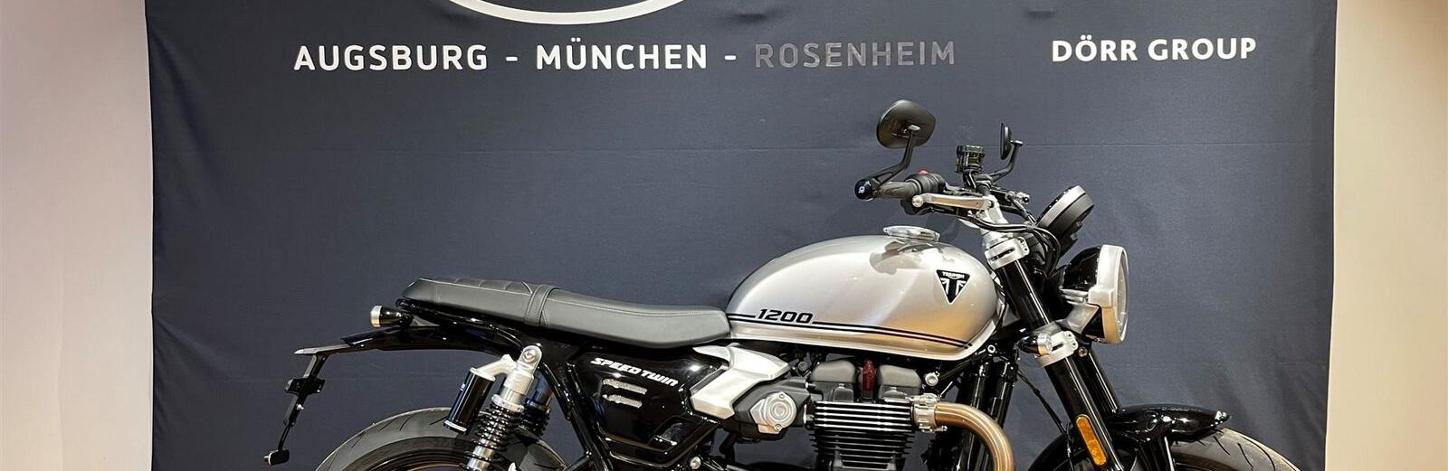 Speed Twin 1200 Viel Zubeh&ouml;r, erst 50km