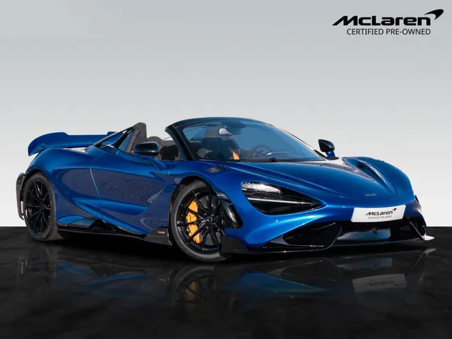 765LT Spider | MSO Volcano Blue | Carbon Packs