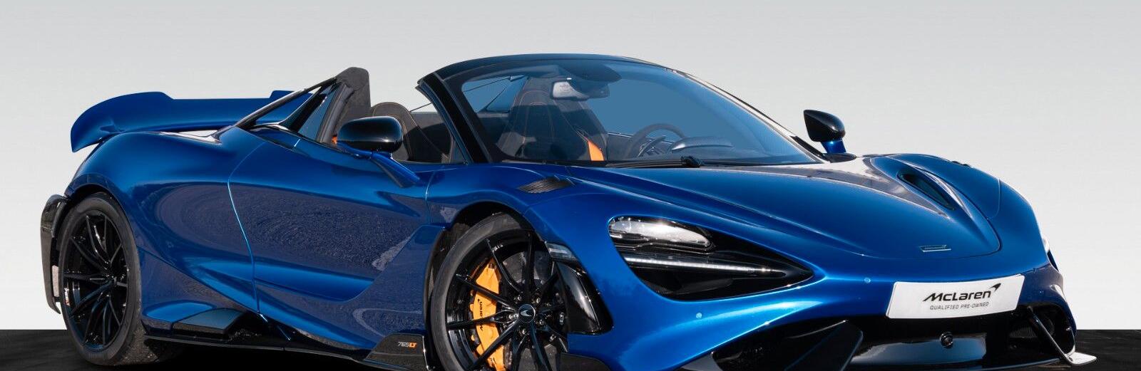 765LT Spider | MSO Volcano Blue | Carbon Packs