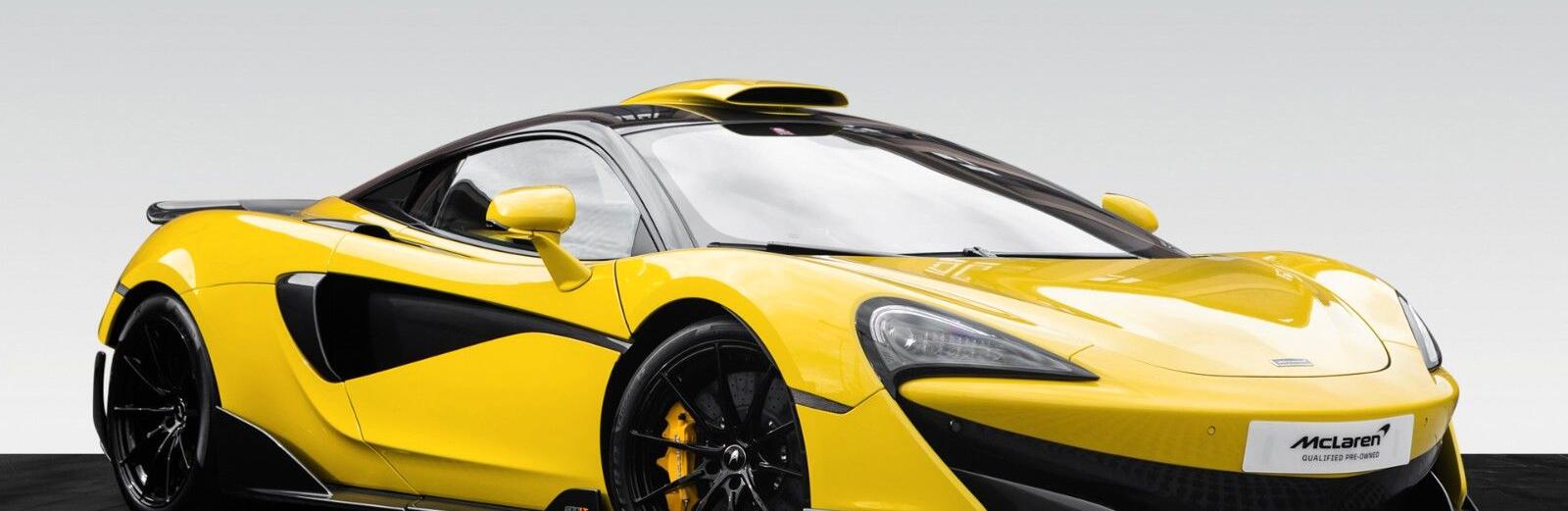 600LT Coup&eacute; I Sicilian Yellow | MSO Roof Scoop