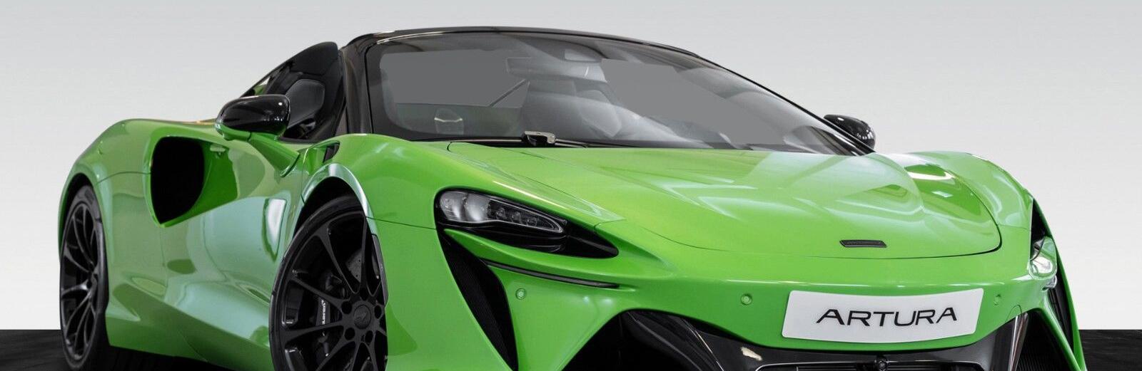 Artura Spider | Mantis Green | Sports Exhaust