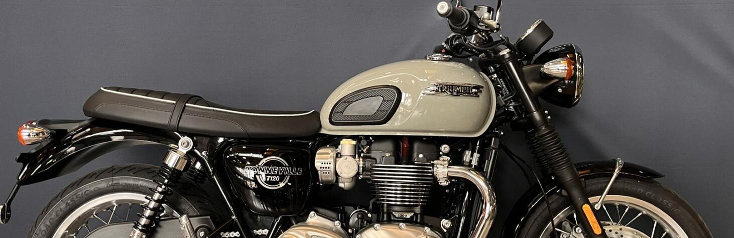 Bonneville T120 Grau