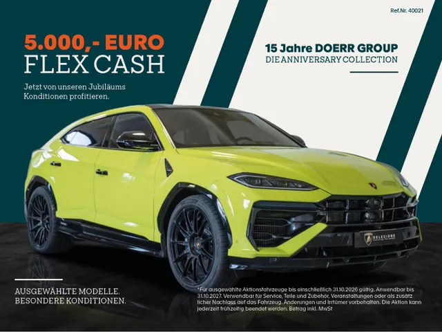 Urus SE | Verde Scandal | Akrapovic | Black Roof