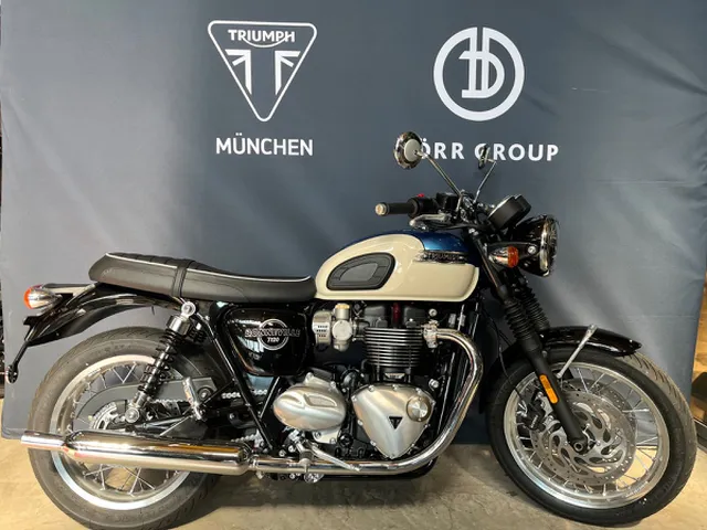 Bonneville T120 Aegean blue