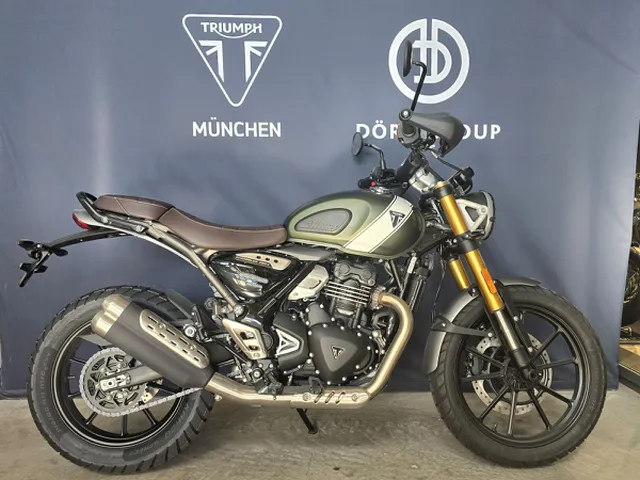 Scrambler 400 X | Matt Khaki