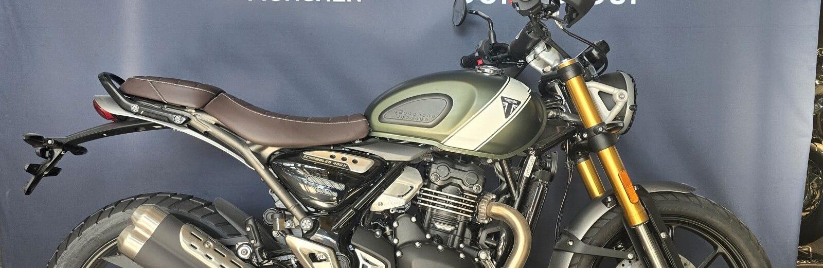Scrambler 400 X | Matt Khaki