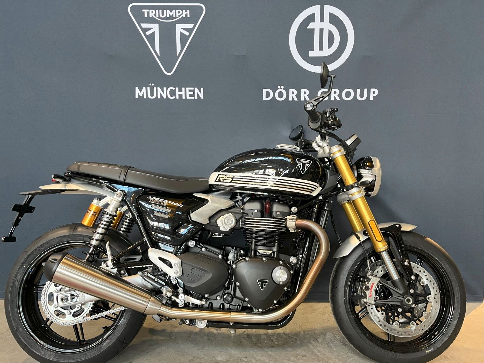 Speed Twin 1200 RS | Sapphire Black Detailbild