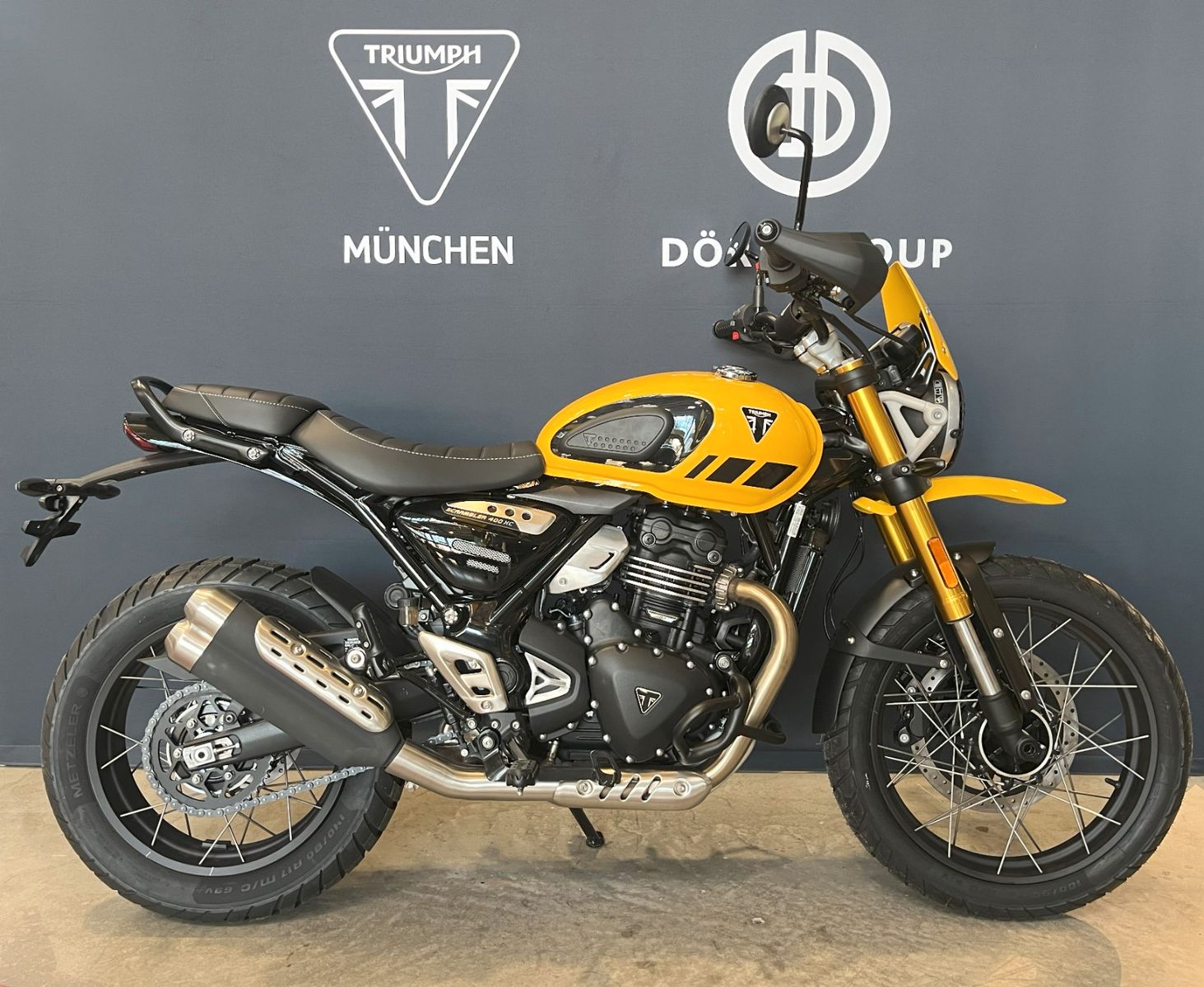 Scrambler 400 XC | Racing Yellow Detailbild