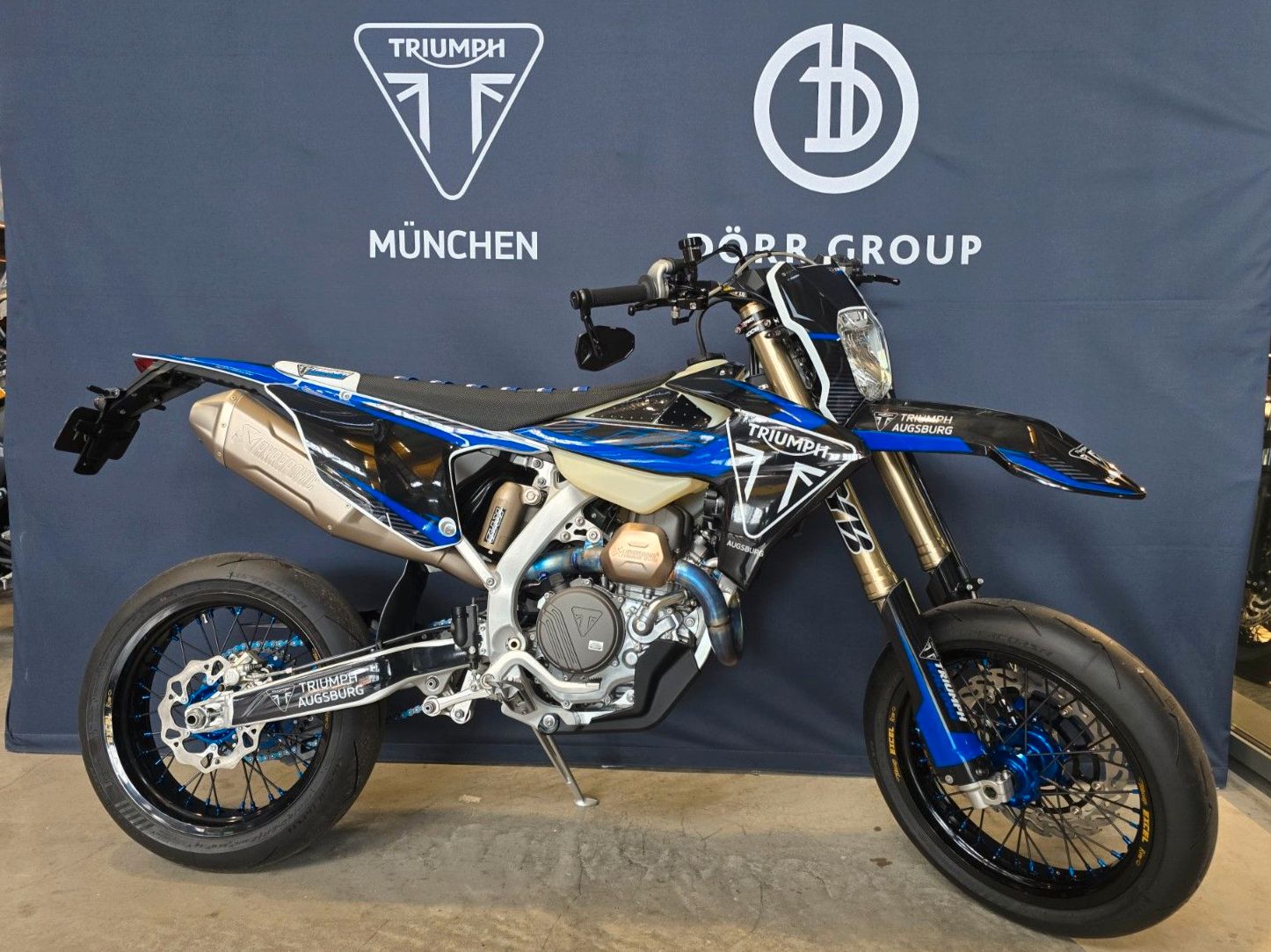 TF 450 E Supermoto Komplettumbau! Einzelst&uuml;ck! Detailbild