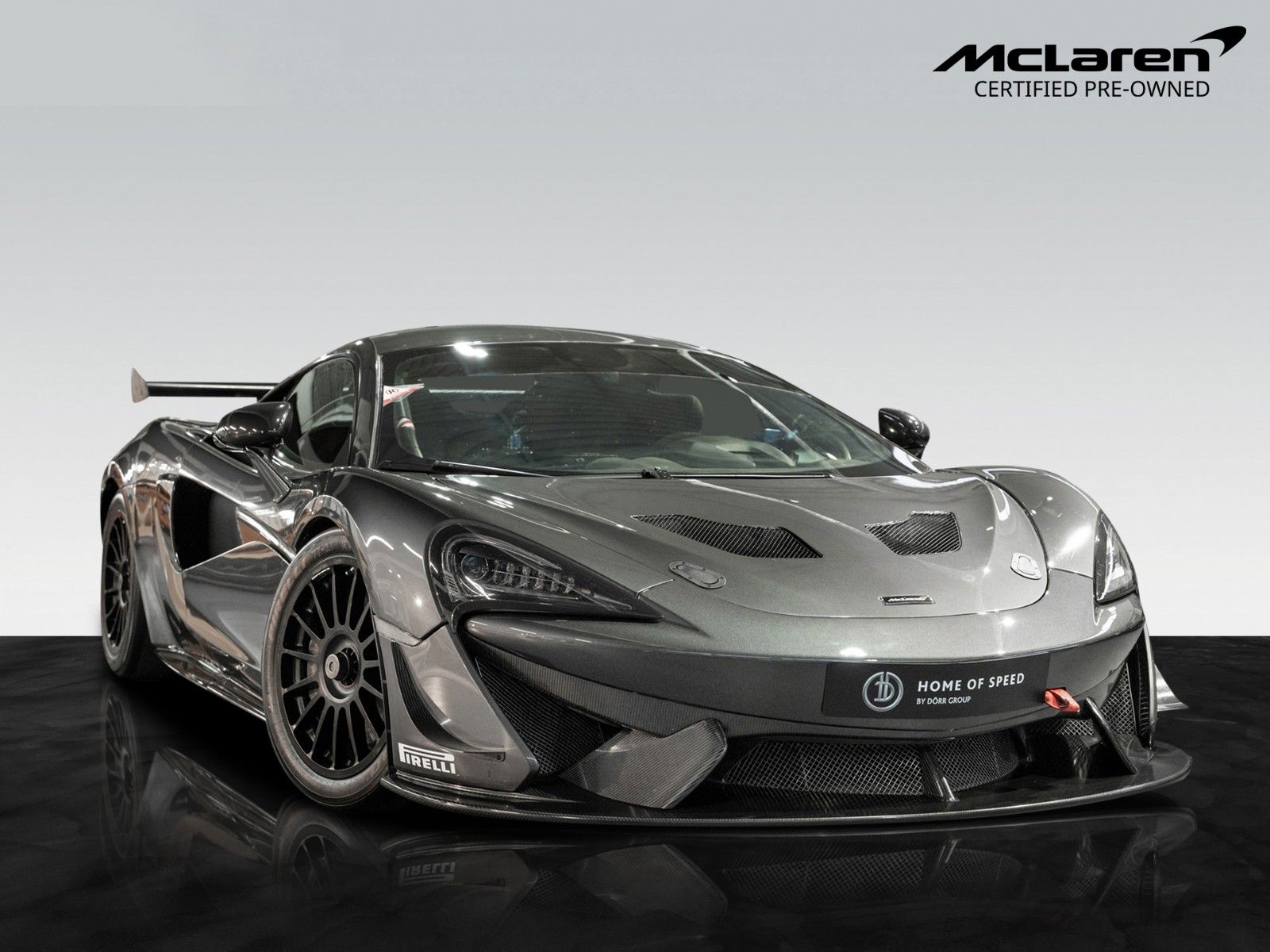 570S GT4 | Racelogic | Überrollkäfig Detailbild
