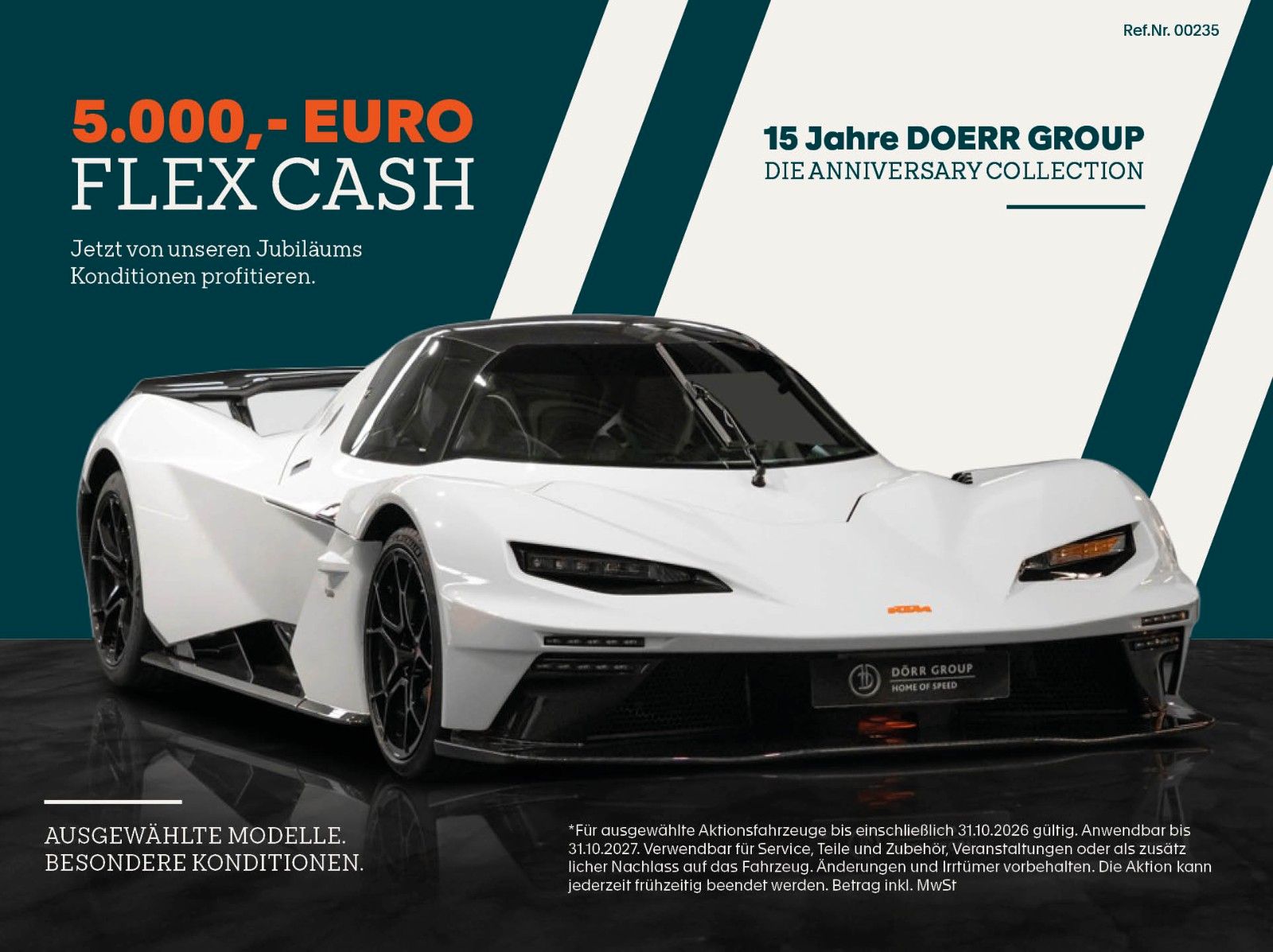 X-BOW GT-XR | Lift-System | Pearl White Detailbild