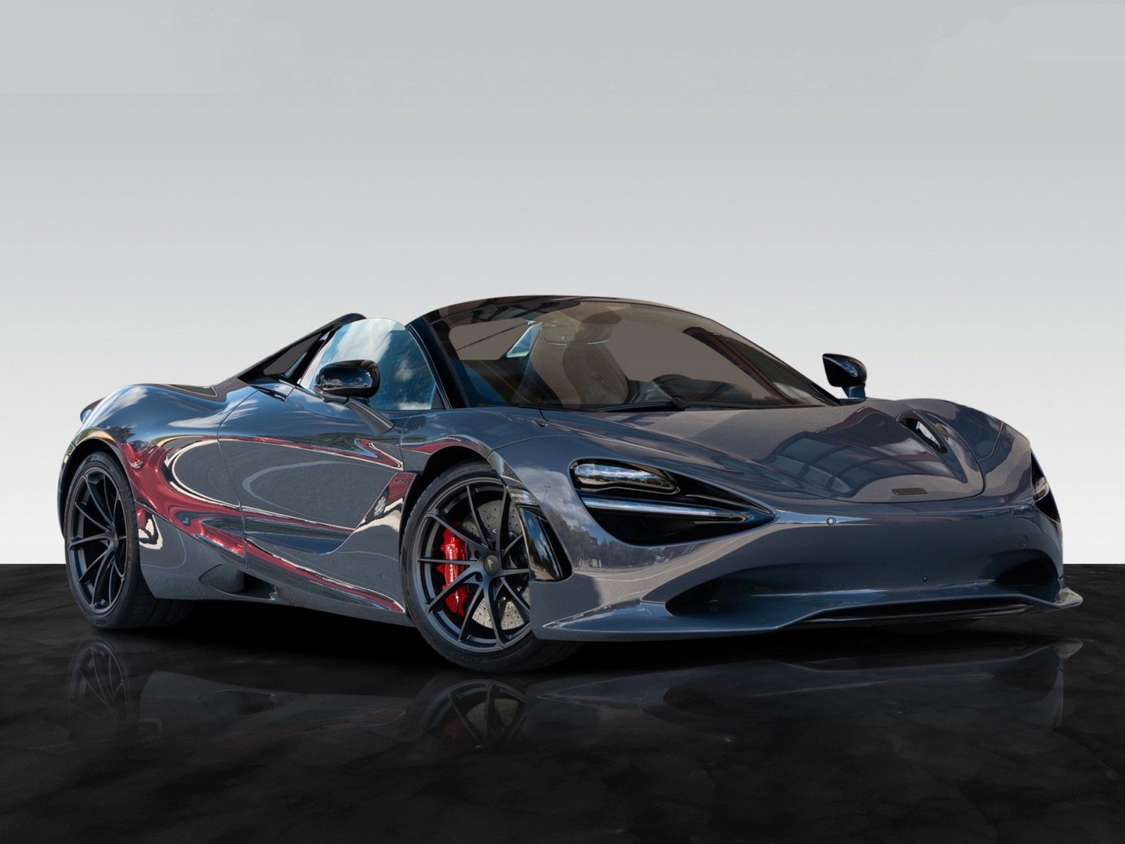 750S Spider| MSO - Lava Grey| Sports Exhaust Detailbild