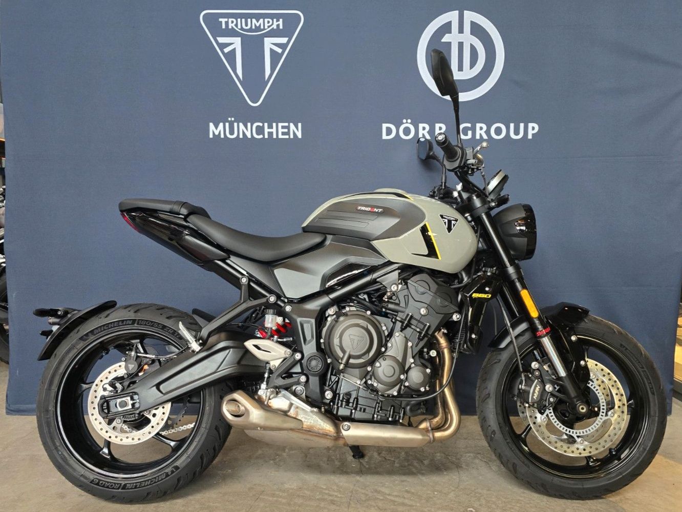 Trident 660 | Stone Grey Detailbild