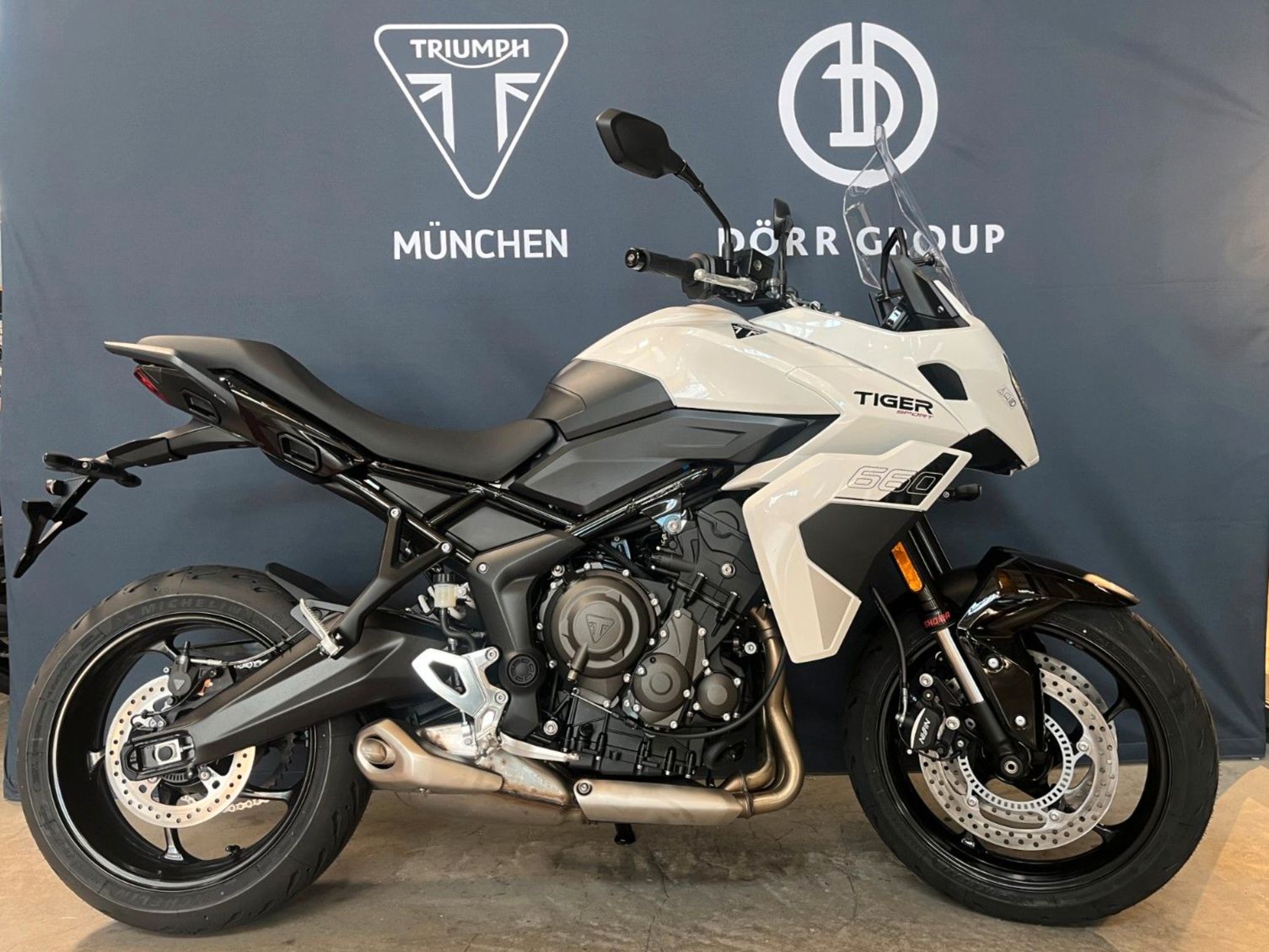 Tiger Sport 660 | Pure White | MY 2026 Detailbild