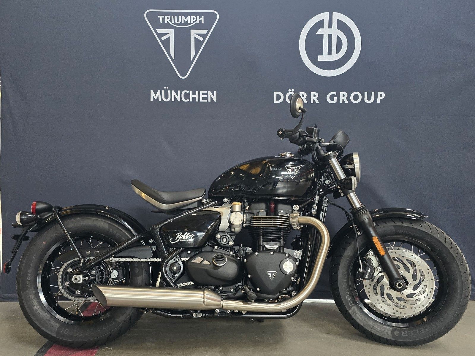 Bonneville Bobber | Jet Black Detailbild